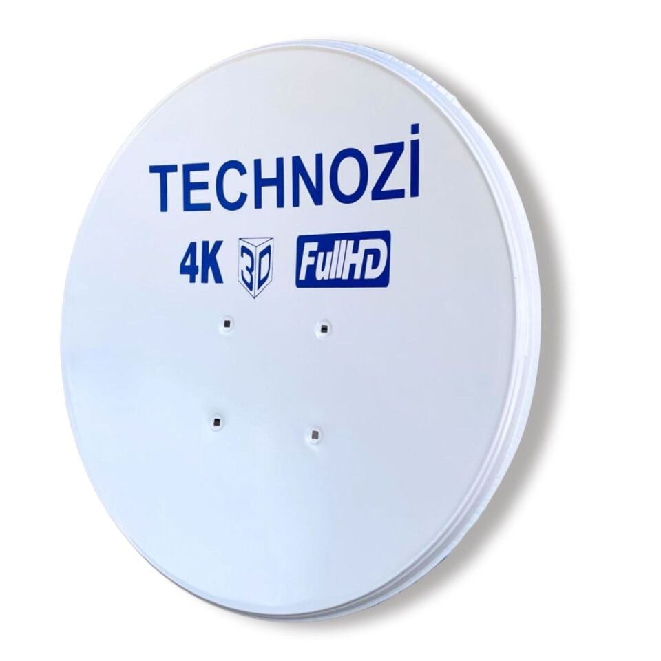 Technozi 90 cm 0,60 mm Off-Set Çanak Anten