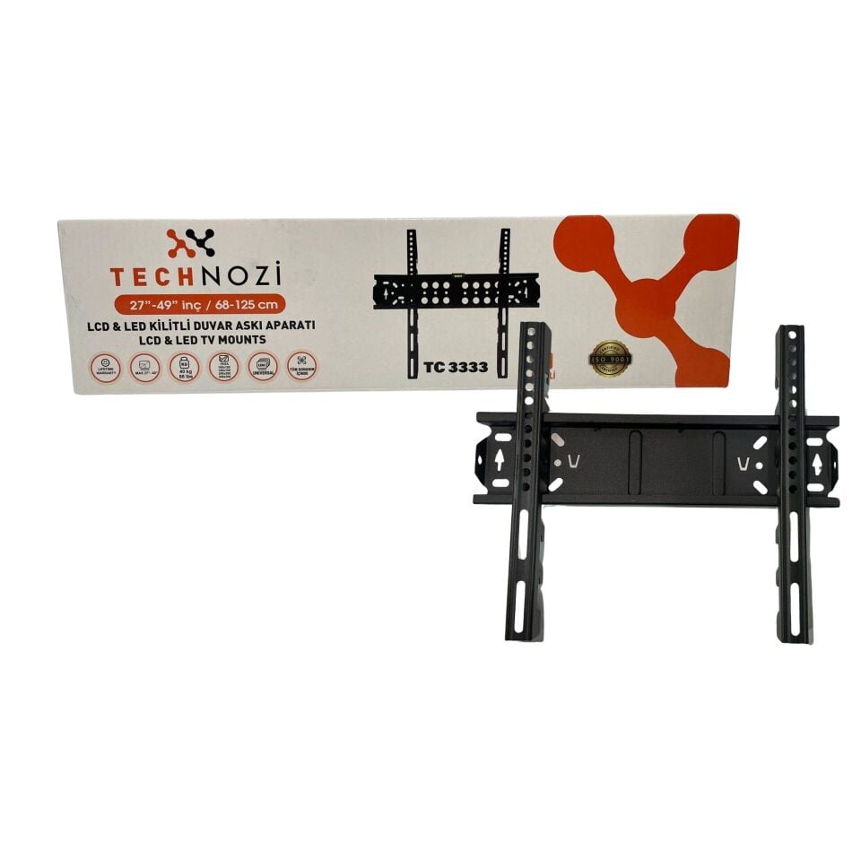 Technozi 42'' Sabit TV Monitör Askı Aparatı