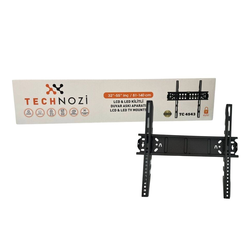 Technozi 32'' - 55'' Sabit TV Monitör Askı Aparatı