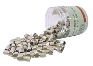 Technozi TCH-50 18 mm F Konnektör (Kavanoz)