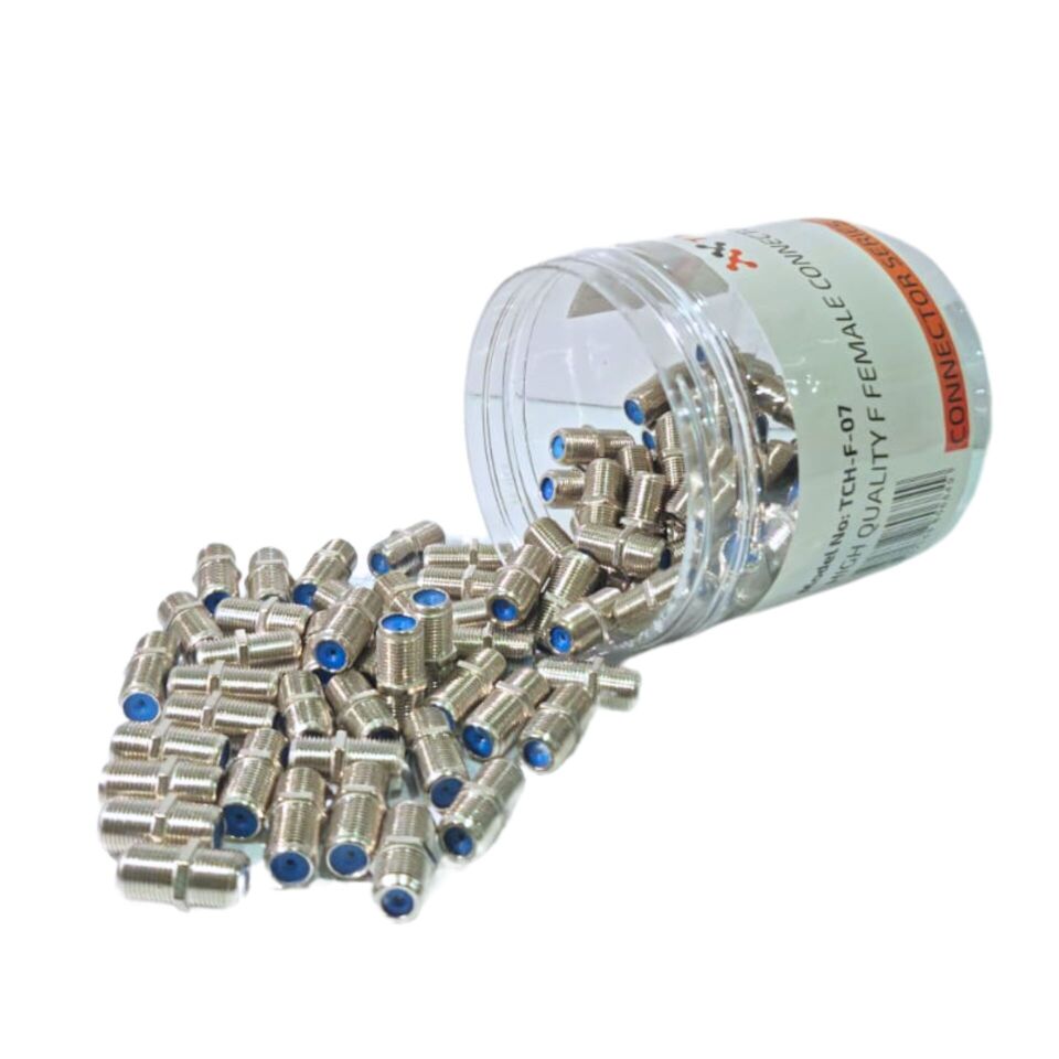 Technozi TCH-F07 F+F Ara Konnektör (Kavanoz)