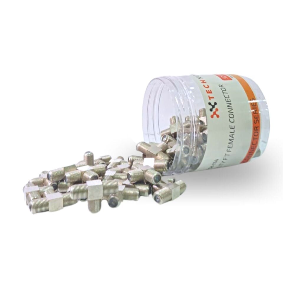 Technozi TCH-T14 T+F Konnektör (Kavanoz)
