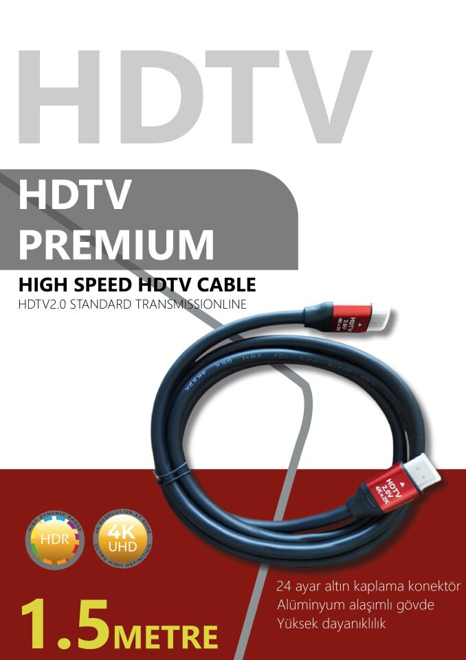 Technozi 4K 1,5 Metre Hdmı Kablo