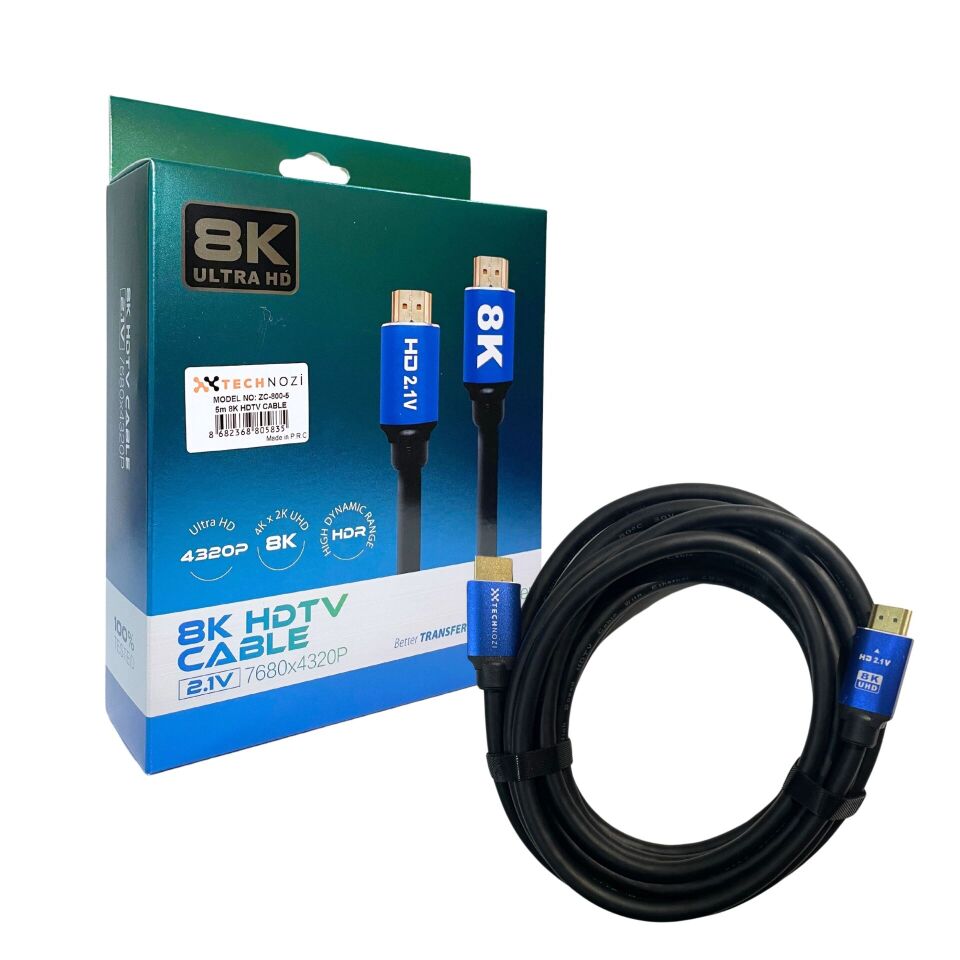 Technozi 8K 5 Metre Hdmı Kablo