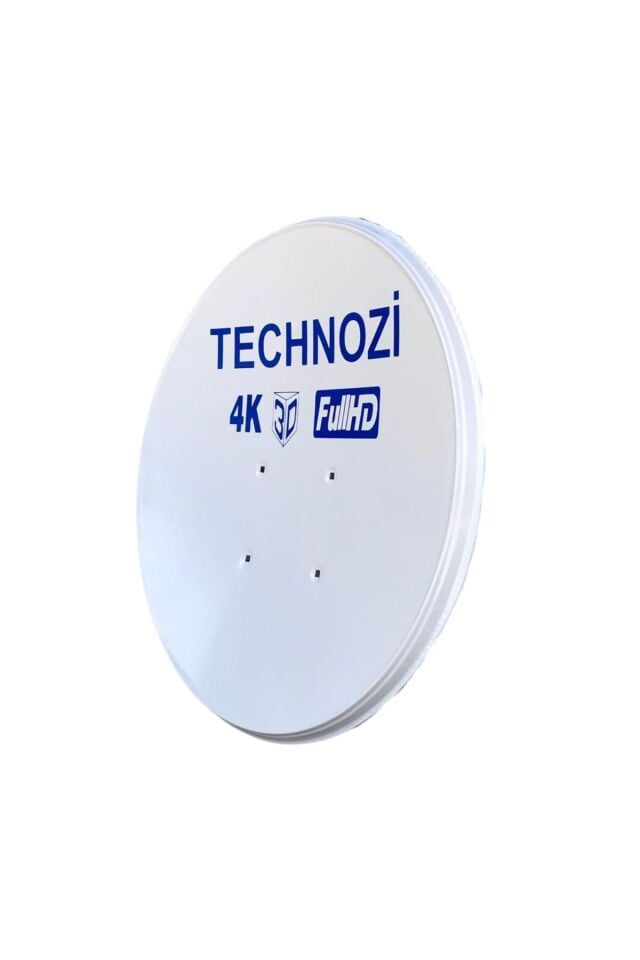 Technozi 70 Cm 0.50mm Off-Set Çanak Anten Beyaz