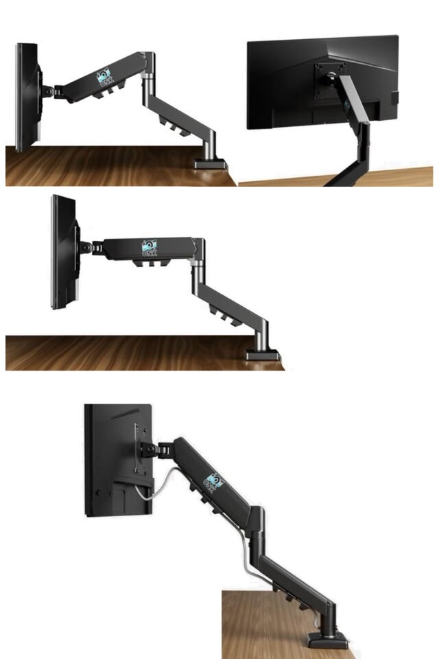 EF80 Onk Vesa 2025 Yüksek Dönüş Kabiliyetli 32'' Inch Monitör Standı 8kg Kapasiteli