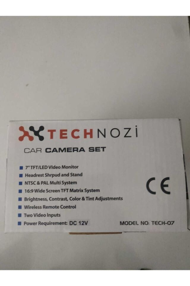 7''inç Monitör Araç Içi Kumandalı