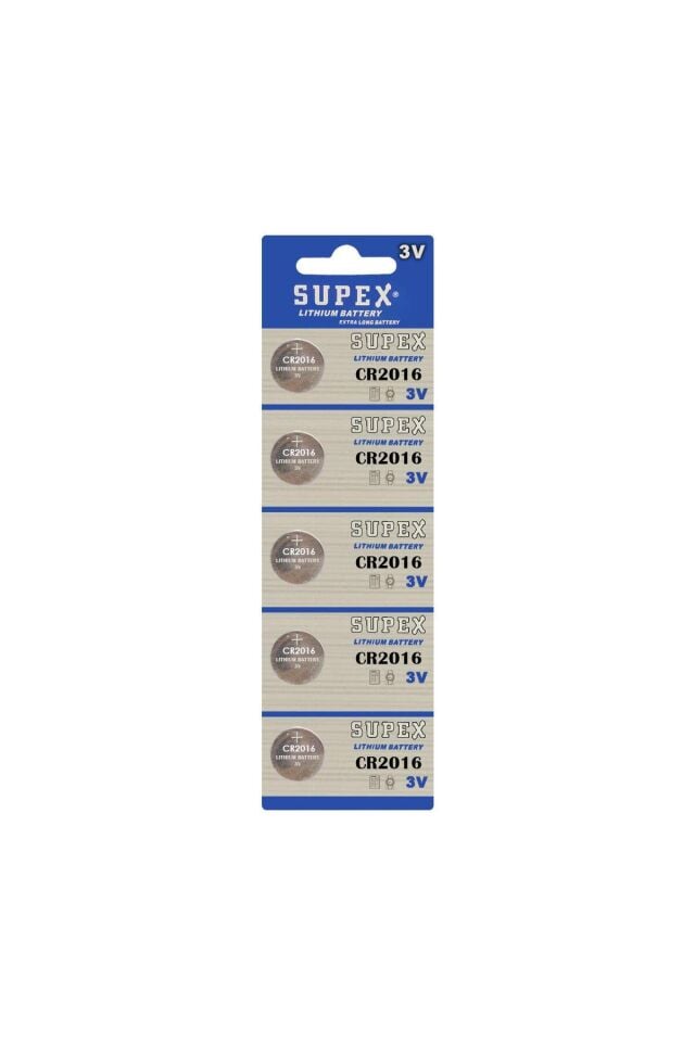 Pil Düğme 2016 3v 5li Paket