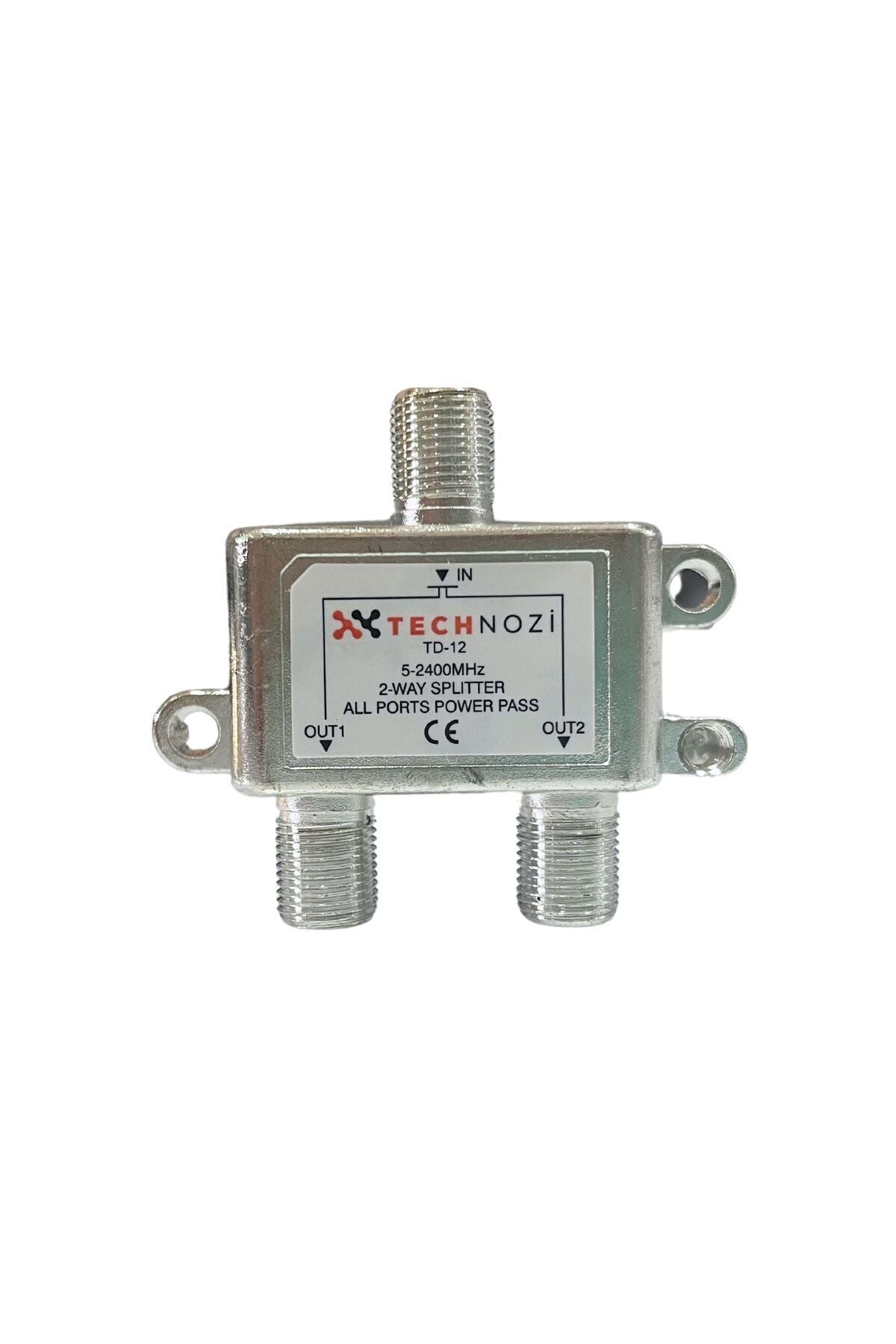 2 Li Uydu Splitter Kablo Tv Rg6 4818p Çoklayıcı Dağıtıcı Anten Çanak Çevirici Switch Hub