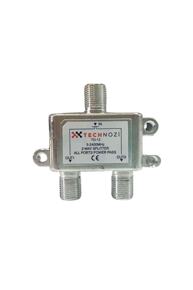 2 Li Uydu Splitter Kablo Tv Rg6 4818p Çoklayıcı Dağıtıcı Anten Çanak Çevirici Switch Hub