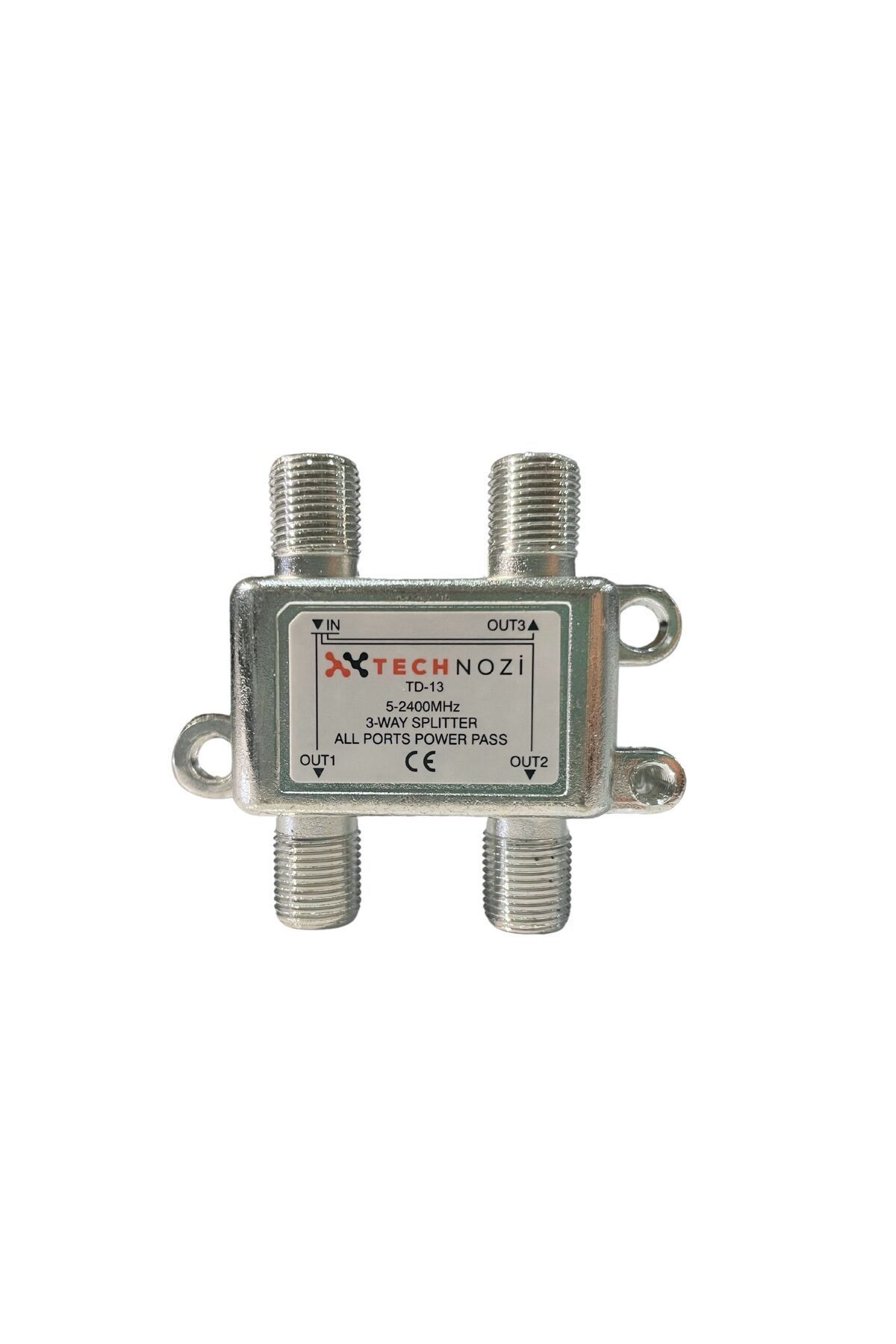 3 Lü Uydu Splitter Kablo Tv Rg6 4818p Çoklayıcı Dağıtıcı Anten Çanak Çevirici Switch Hub