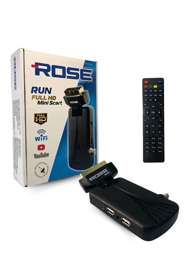 Run Full HD Scart Uydu Alıcısı