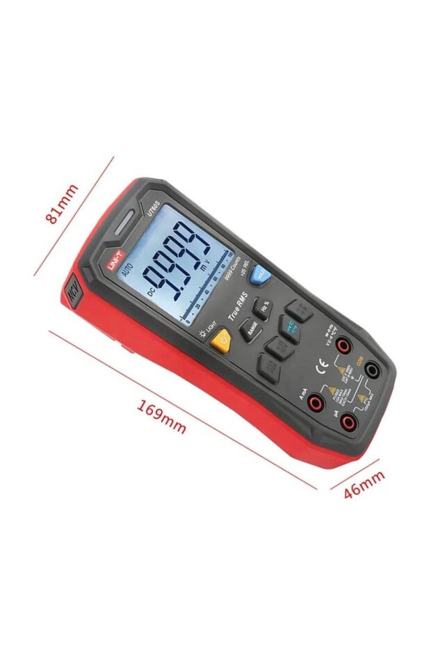 Unı-t UT 60S True Rms Dijital Multimetre Ncv / Isı Ac/Dc 1000v 10a