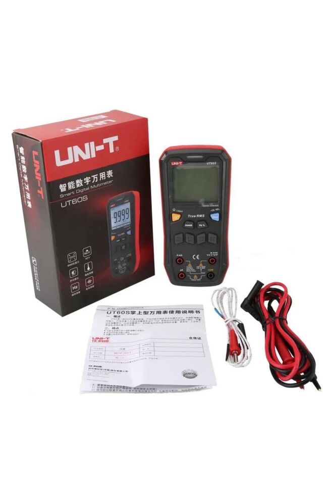Unı-t UT 60S True Rms Dijital Multimetre Ncv / Isı Ac/Dc 1000v 10a