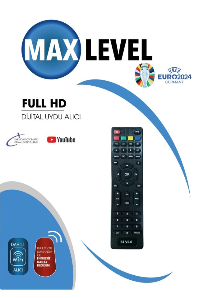 Maxlevel Çanaklı-çanaksız Uydu Alıcısı Dahili Wifi Full Hd Sınırsız Paketli Yetişkin Kanal