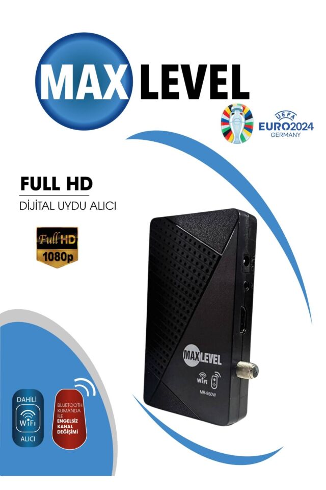 Maxlevel Çanaklı-çanaksız Uydu Alıcısı Dahili Wifi Full Hd Sınırsız Paketli Yetişkin Kanal