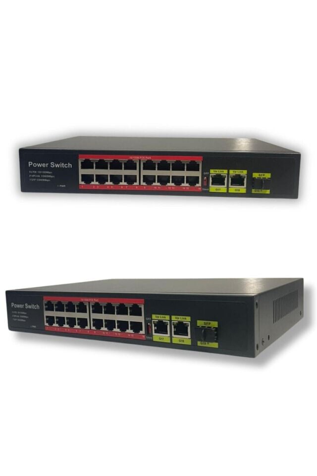 Technozi PoE Switch 16+3 Port Smart Network Switch