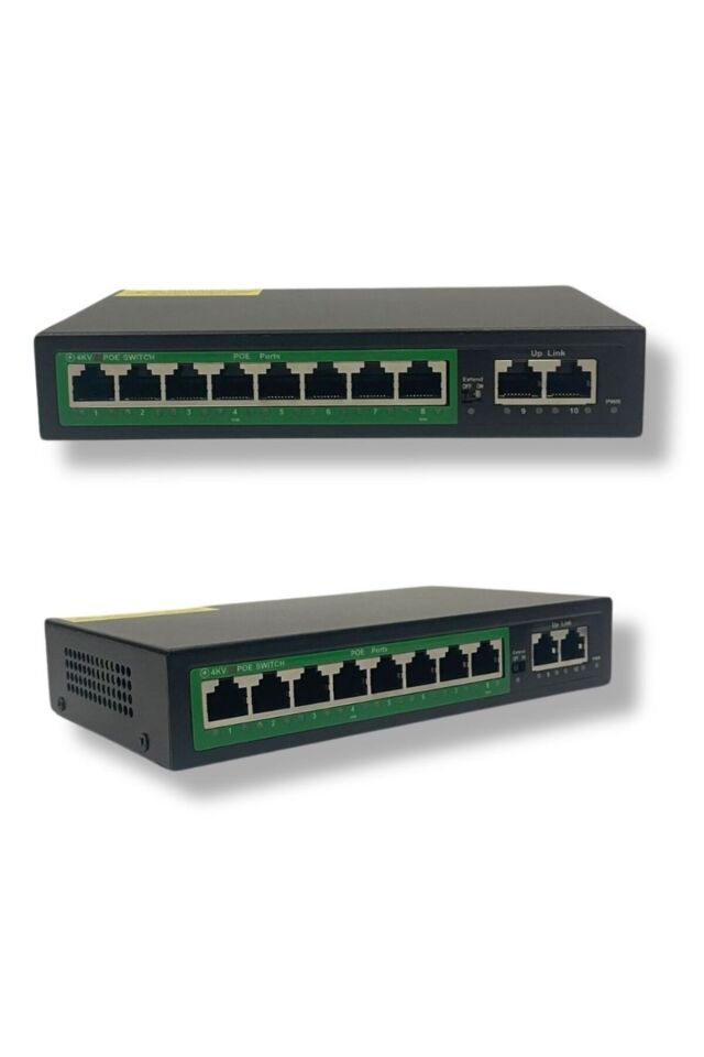 Poe Switch Pr-820 8 2 Port Smart