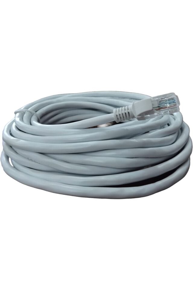 10 Metre Cat6 Internet Data Kablosu(ETHERNET MODEM RJ45 UÇLU JACKLI NETWORK ADSL)