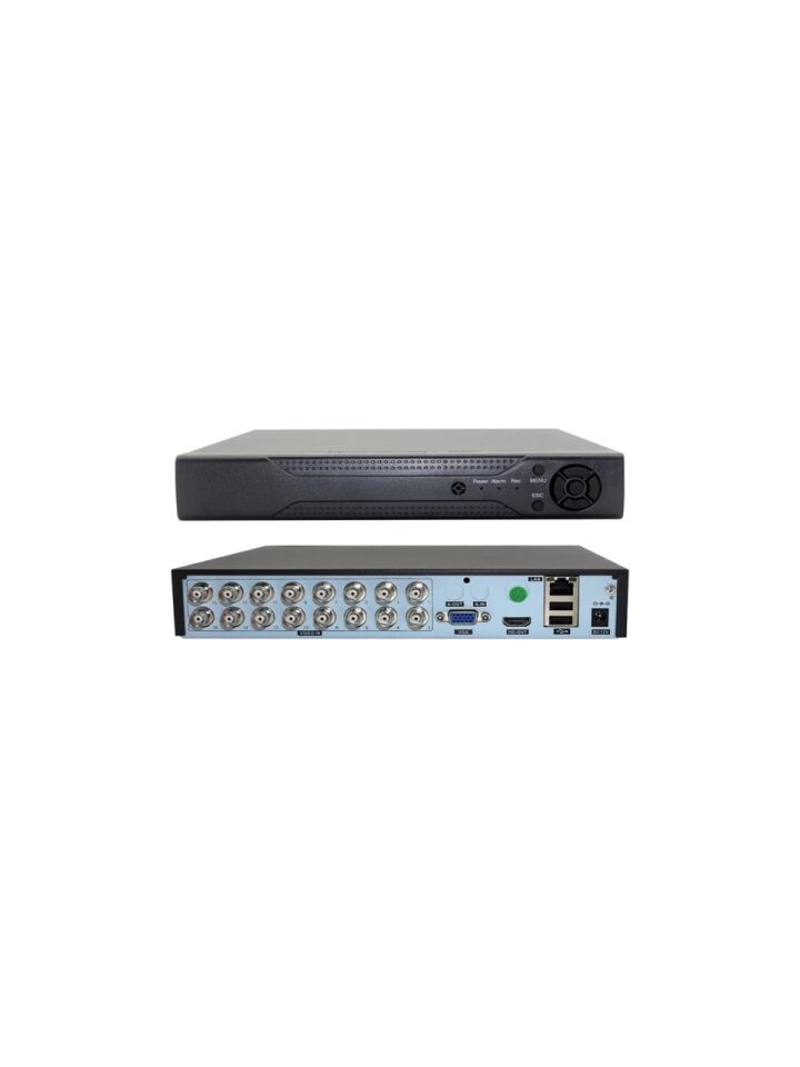 Xmeye 16 Kanal 5 mp Kamera Kayıt Cihazı Ahd Dvr 1080P H265+ Plus 16 in 1 Hibrit