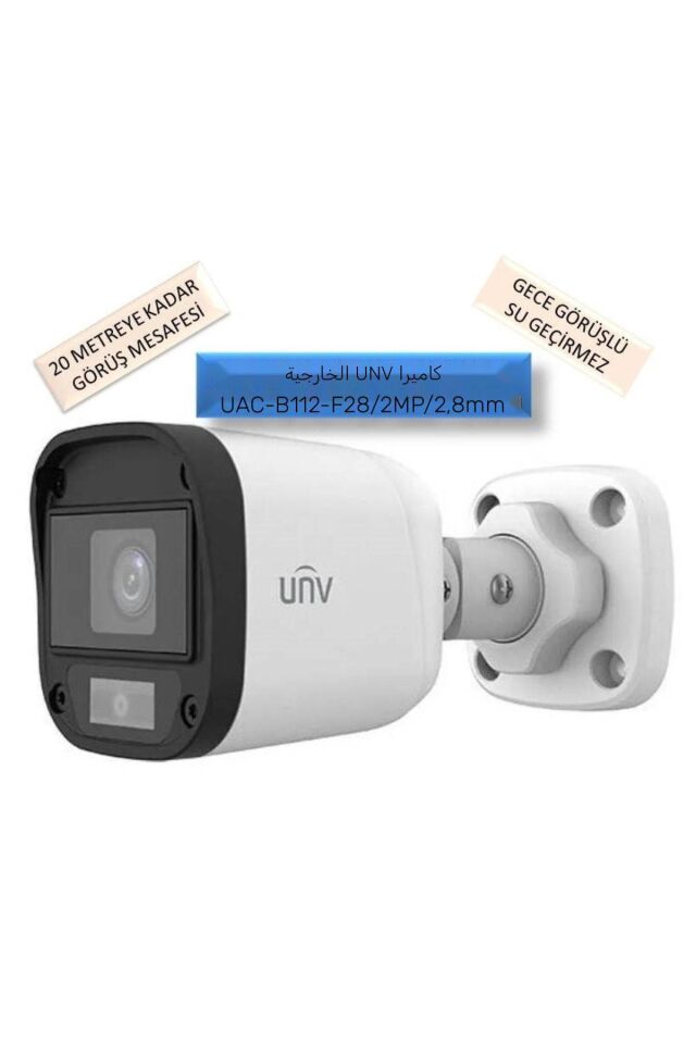 16 Kameralı Gece Görüşlü 2mp. 500 Gb Hdd 20 Mt. Görüş Mesafesi Full Set