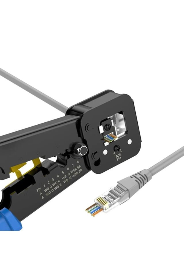 Ez Rj45 Yeni Nesil Konnektör Pense EZ45