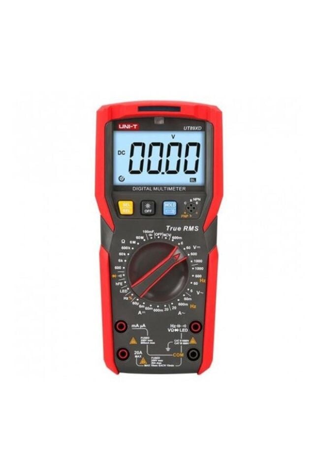 Unı-t Ut 89xd, Dijital Multimetre True Rms 1000v Ac/dc 20a Ac/dc , Faturalı ürün
