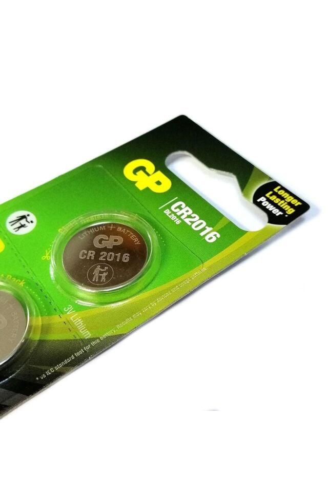 Gp Cr2016 3v Lityum Akıllı Kumanda Saat Oyuncak Oto Düğme Kumanda Pili Para Pil 5li Kart