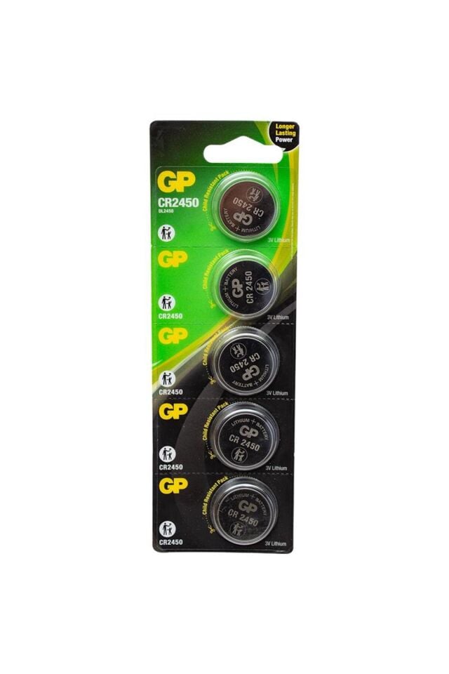 Cr2450 3 Volt Lityum Pil (5Lİ PAKET)