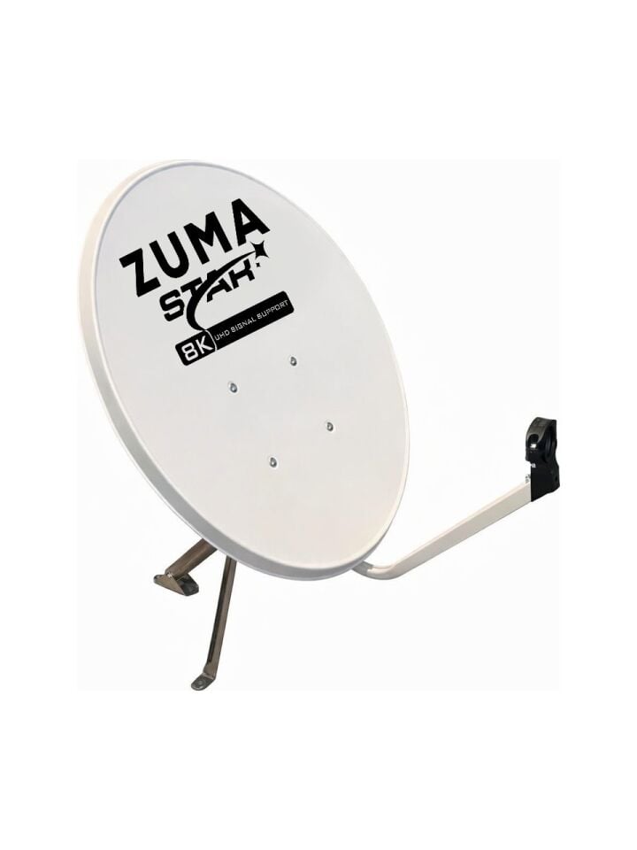 70cm Çanak Anten Set Çanak Anten - Tekli Lnb, 10 Metre Kablo