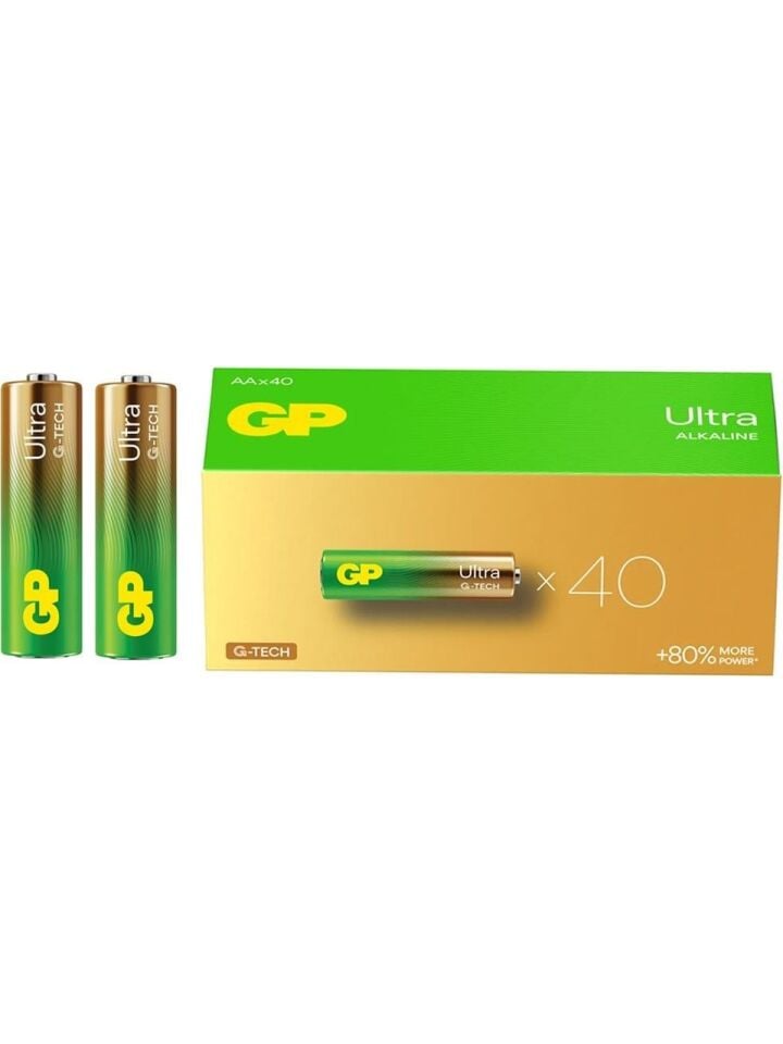 GP G-Tech LR6 AA Boy Ultra Alkalin Kalem Pil 40'lı Paket GP15AU-2B40